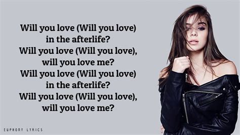 afterlife lyrics|afterlife lyrics hailee steinfeld.